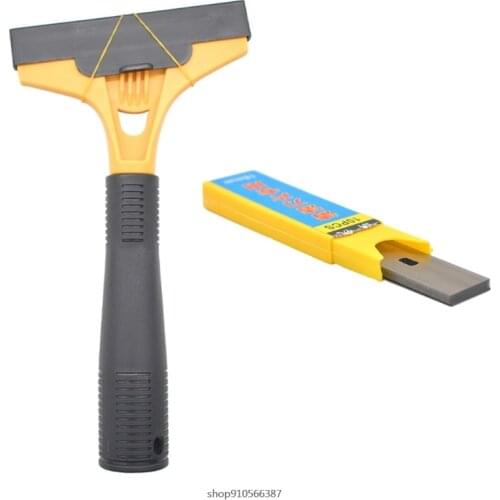 FreeShip Multi-Purpose Mini Tile Floor Scraper Set with Protective Blade Cover ,5 pcs Extra Blades Home Cleaning Tool Wholesales
