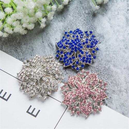 Rhinestone Crystal Zircon Brooch 2020 Top Grade Fashion Retro South Korea-Style Women Party Jewelry Accessories