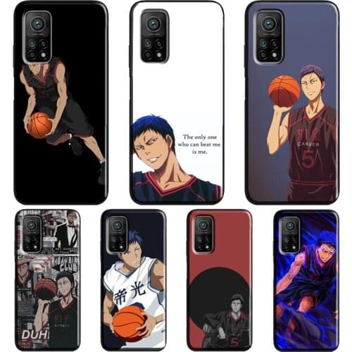 Daiki Aomine Kuroko No Basuke Anime For Xiaomi Mi 11 Ultra Note 10 Lite Mi 9T 10T Pro A3 Coque For POCO X3 Pro M3 F1 F3 Case
