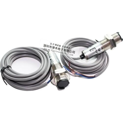 Cylindrical photoelectric sensor beam CTD-1500P high level output 6months warranty