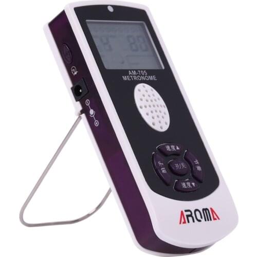 Aroma AM-705 Electronic Metronome 40-208bpm with Volume Control Portable Universal Instrument Metronome