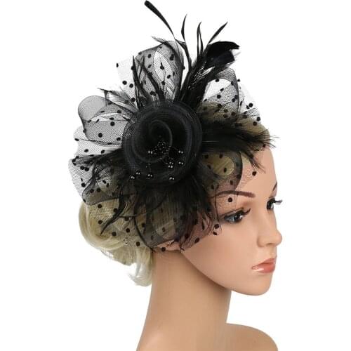 Feitongnavy sinamay fascinator hat hair accessories for wedding church Kentucky derby ascot races Free shipping multicolors #3