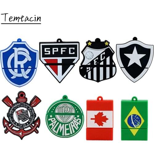 Personalized Badge USB Pen drive 128GB 64GB 32GB 16GB 8GB 4GB 256GB Pendrive mini gift Plug Thumb drive Cle USB 2.0 Flash Drive