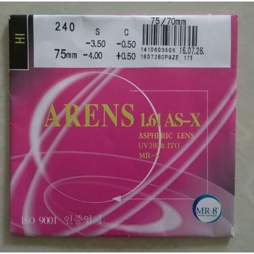 HAISHAN Lenses For Men's Glasses