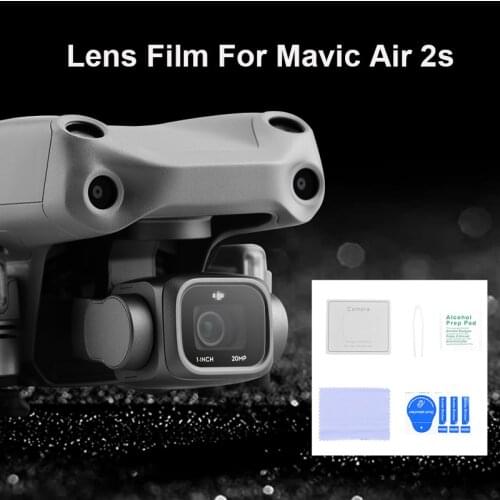 1/2 Set Tempered Glass Lens Film For Mavic Air 2S Anti-Scratch HD Screen Protective Protector for DJI mavic air 2s Accessories