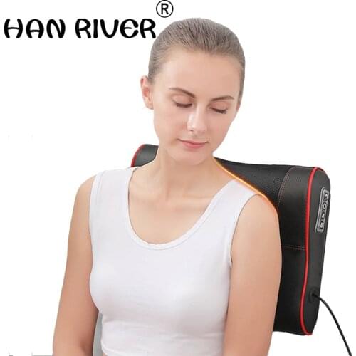 Cervical spine massager massage neck pillow department general multifunctional neck humeral back waist electric massage cushion