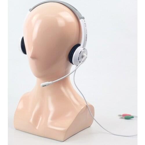 New Style Earphone Mannequin Female Hat Head Model Customized