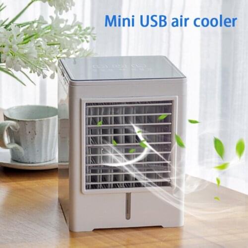 Portable Air Conditioner Desktop Mini Air Conditioner Ice Air Cooler Fan for Home Office Room JDH88