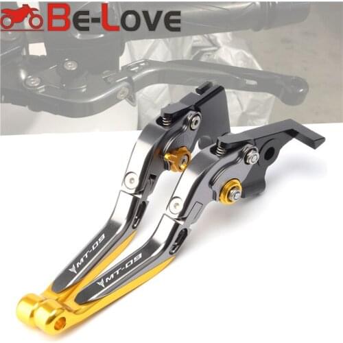 For YAMAHA MT-09 2014-2017 2016 2018 CNC Motorcycle Accessories Adjustable Folding Extendable Brake Clutch Lever MT09 MT 09 FZ09