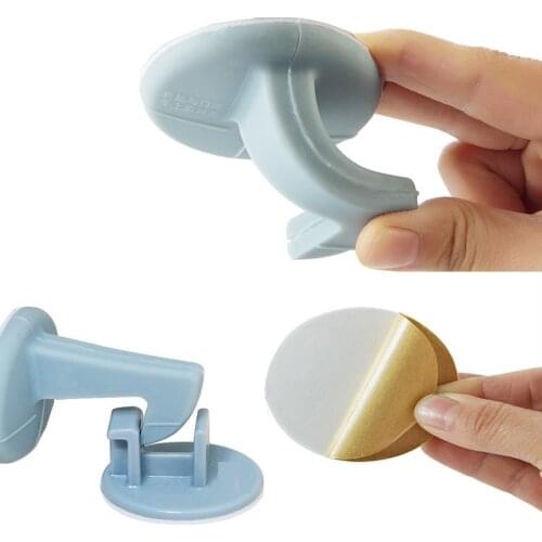 Silicone Door Stops Holder Protection Door Stopper For Doors Knob Stopper Wall Mounted Limiters Door Bumper Holder Doorstopper