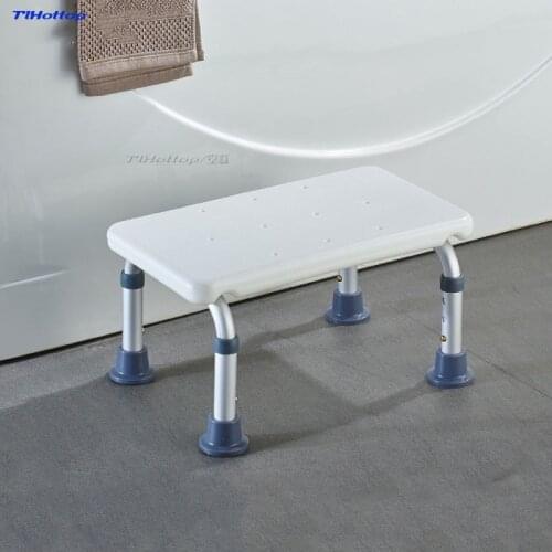 Tlhottop Bath Shower Foot Stool Lightweight With Non-slip Feet Bath Safety Step Stool YJ-2054