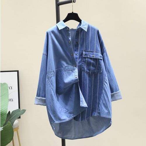 Женские джинсовые рубашки SuperAen China At AliExpress