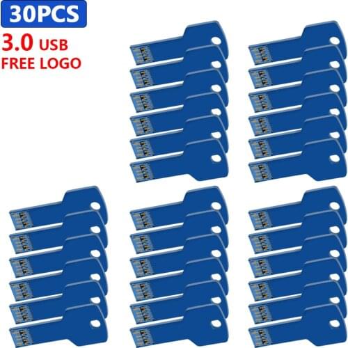 30pcs/lot free Custom logo Waterproof USB Flash Drive Pen Drive 64GB 32GB 16GB 8GB 4GB USB Flash Pen drive Memory USB Stick