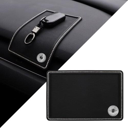 1Pcs Car Styling Crystal Anti-Slip Mat Dashboard Accessories For BMW Mini Cooper Countryman Clubman R55 R56 R60 F54 F55 F56 F60