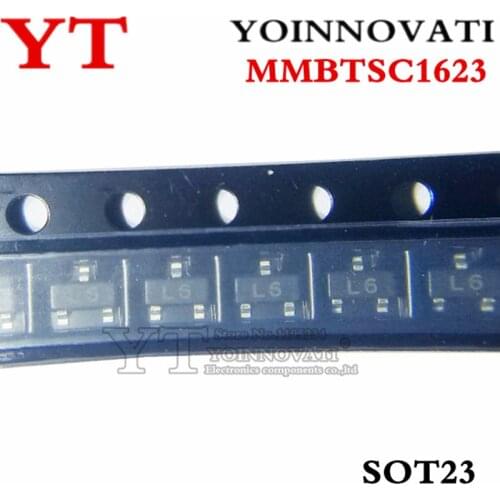 100pcs/lot MMBTSC1623 2SC1623 SC1623 1623 L6 IC SOT-23 New original
