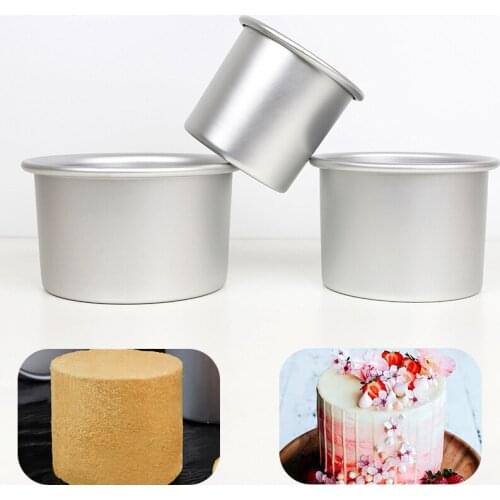 4/6/8 Inch Heightening Cake Mold luminum Round Cheese Mold Baking Pan Cake Template Baking Dish Bakeware Tool