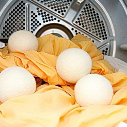 8-Pack 100% Premium Wool Dryer Balls XL,Handmade,Eco-Friendly,All-Natural Fabric Softener
