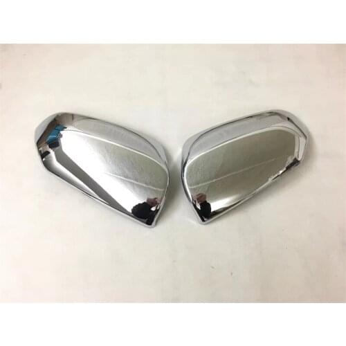 ABS Chrome Car Decoration Trim Side Rear View Rearview Mirror Cover Trims For Hyundai IX35 2018 Car-Styling Accessories 2pcs