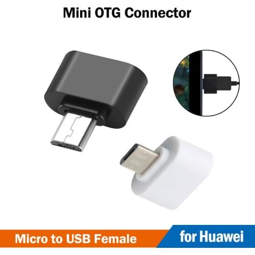 2Pcs USB to Micro OTG Adapter for Huawei Honor 10i 20i 10 20 Lite 6A 6C 6X 7 7A 7C 7X 8A 8C 8S 8X Pro Play 4T 9A OTG Connector