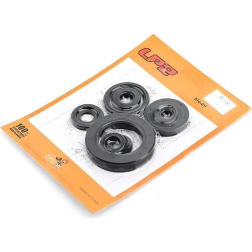 Artudatech Complete Engine Oil Seal Crankcase Kit - 9pcs for Honda CR250R 2002 2003 2004 Motorcycle Accessories Parts