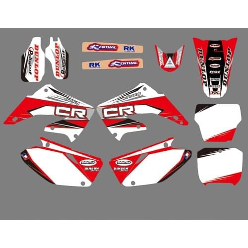 CR 125 CR 250 CR 2012-2002 Graphics Decals Stickers For Honda CR125 CR250 2002 2003 2004 2005 2006 2007 2008 2009 2010 2011 2012