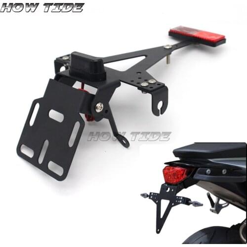 Motorcycle Tail Tidy Fender Eliminator License Plate Holder LED Light For Honda Varadero Shadow