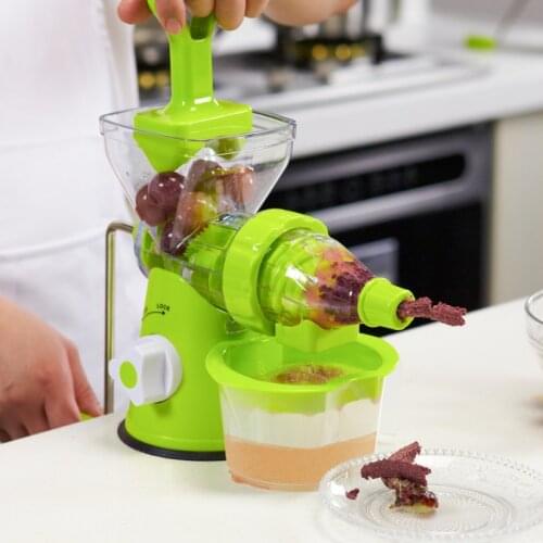 Home Manual Juicer Healthy Kitchen Tools Mini Squeeze Machine Lemon Orange Food Grade Plastic Squeezer Fruit Juice Extractor