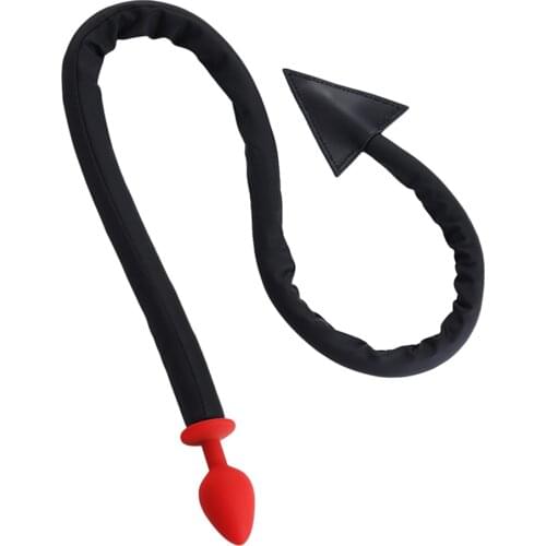 Erotic Shop Anal Dilator Fetish Long Whip BDSM Adult Products Femdom Spanking Flogger Bondage Butt Plug Tail Sex Toys For Women