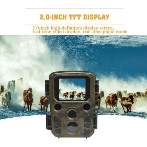 Wildlife Hunting Scouting Trail Trap Camera 20MP 1080P Cam Night Vision Outdoor Wireless Surveillance Tracking Camera