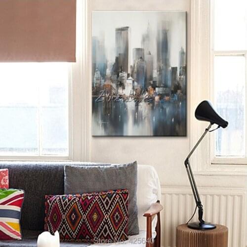 New York City Painting Home Decor Home Decoration Oil painting Wall Pictures for living room Home Decor paint Wall art paint 3