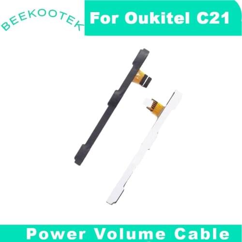 New C21volume up/down + power on/off button flex cable FPC for oukitel C21 Board smart cell phone