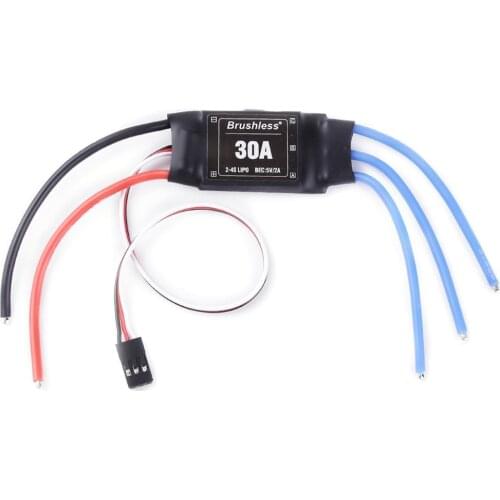 XXD 30A 2-4S ESC Brushless Motor Speed Controller RC BEC ESC 450 V2 Helicopter Boat for FPV F450 Mini Drone Accessory