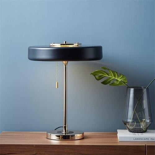 Danish Design Bedroom Luxury Table Lamps copper Bedside Nordic Modern Study Desk Light Home Deco Desktop Living Room Luminaires