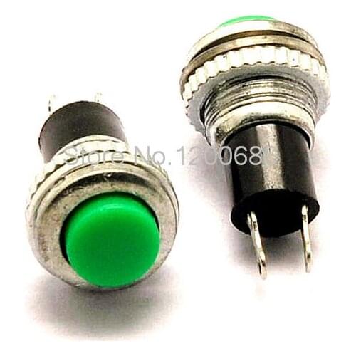 Power supply reset from the doorbell button DS316 10MM green on the wire without lock switch