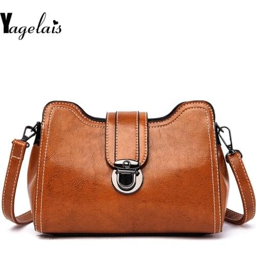 New womens shoulder bag fashion diagonal small square package womens messenger bag version high quality vintage pillow bag