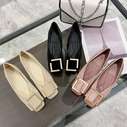 Fashion Flats for Women Boat Shoes Slip-on Casual Woman Shoes Elegant Flat Office Ladies Shoes