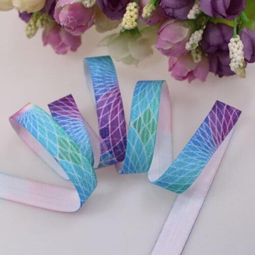 Paisley Printed FOE Elastic-100yards for pink, Welcome Custom Print Fold Over Elastic Ribbon