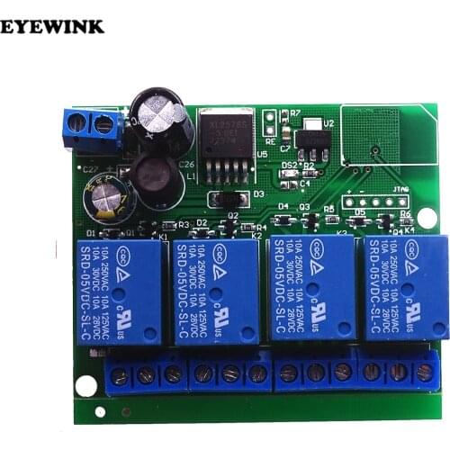 4 Channel Relay Module Bluetooth 4.0 BLE for Apple Android Phone IOT