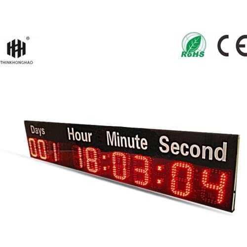 6-inch supermarket LED screen hanging LCD super wide screen bar countdown display