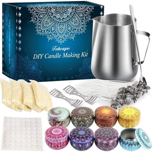 67Pcs DIY Handmade Candle Making Tools Set Candle Maker Gadget Candle Making Kit Supplies