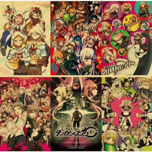5D DIY Diamond Painting Anime Game Danganronpa Cross Stitch Kits Mosaic Diamond Embroidery Full Square Drill Home Decor