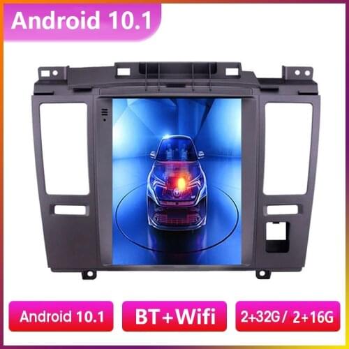 9.7 inch Android 10.1 2+32GB Car Radio For Nissan Tiida C11 2004-2013 Navigation GPS Multimedia Video MP5 multimidia Player