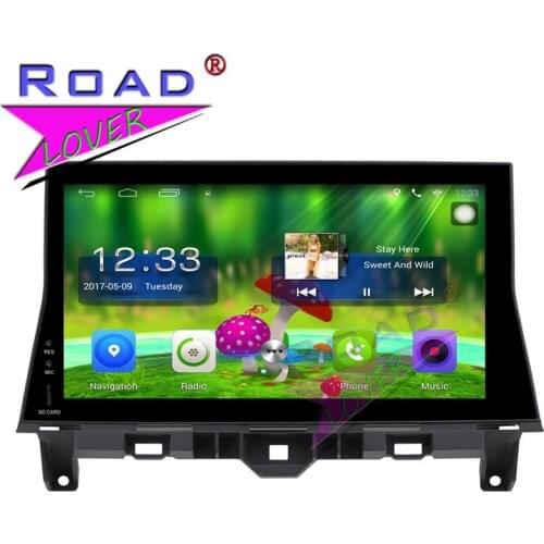 TOPNAVI Android 6.0 2G+32GB 10.1" Quad Core Car Media Center Video For Honda Accord 8 2008 Stereo GPS Navigation 2Din Player 3G
