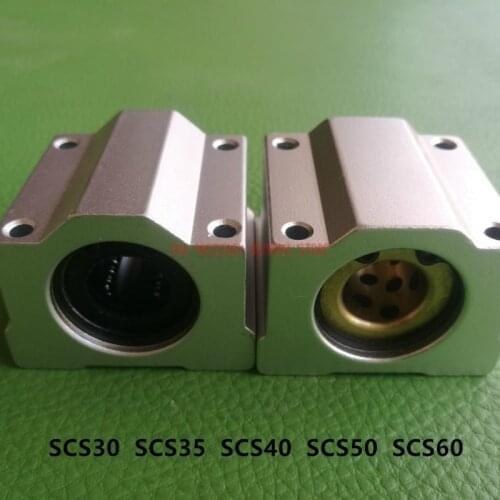 AXK Free Shipping 1pcs Jdb Solid Embedded Graphite Self-lubricating Oil Bearing Copper Sheath Scs30 Scs35 Scs40 Scs50 Scs60
