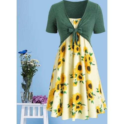 Blivener Plus Size Summer Dresses