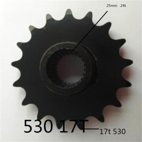 ATV ATVS UTV 4X4 buggy accessories 250cc quad sprocket 17t for 530 chain go kart karting moto pitbike gokart bike cfmoto parts