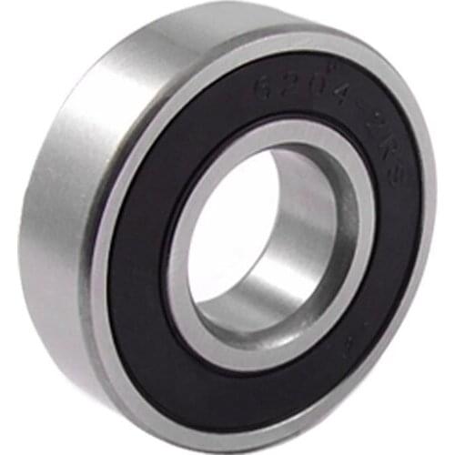 New 6204-2RS 6204 2RS Shield Sealed Ball Bearing 20 x 47 x 14mm