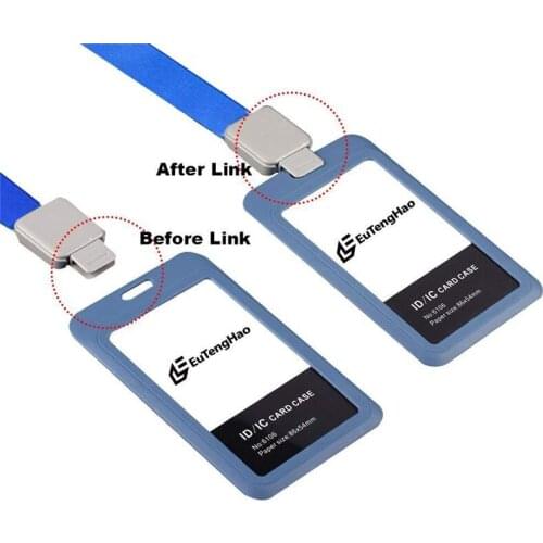 Neckband Lanyard Card Set For Nurse Accessories Badges Set Lanyard ID Card Holder Neck Straps Students Business Card Holder