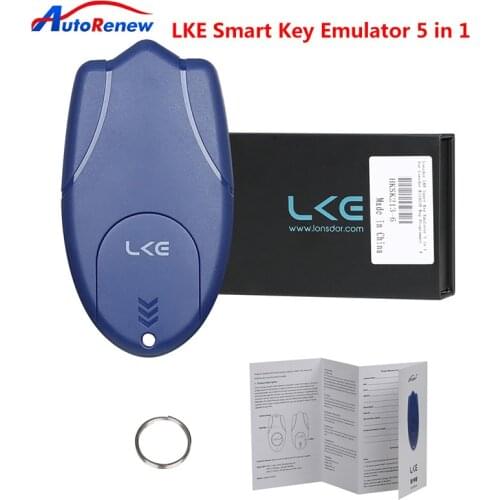 For Lonsdor LKE Smart Key Emulator 5 in 1 For Lonsdor K518ISE Key Programmer Simulate Key Chip (4D And 46 Chip) Free Shipping