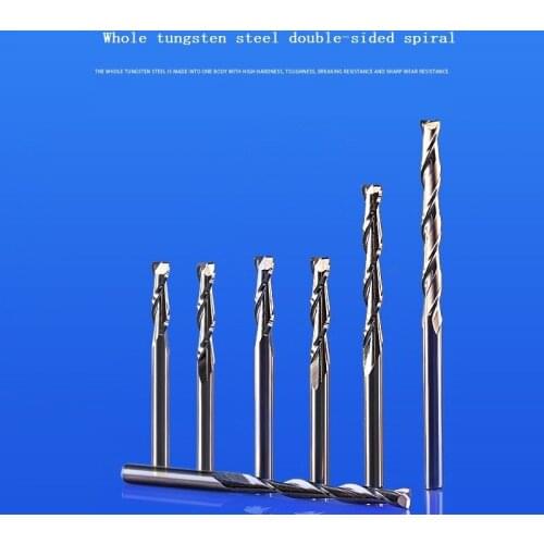 3.175mm Double-Edged Spiral Milling Cutter
